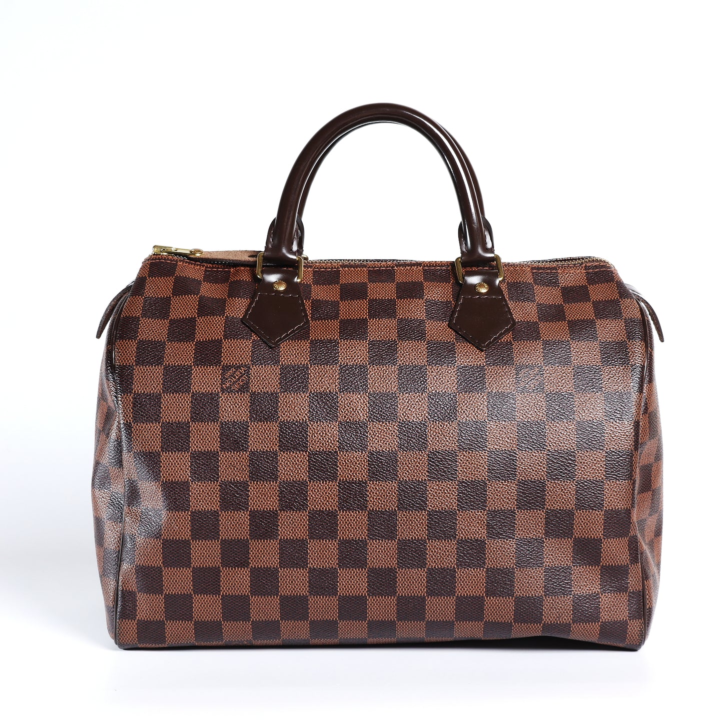 Pre-Owned Louis Vuitton Speedy 30 Bag Damier Ebene Canvas